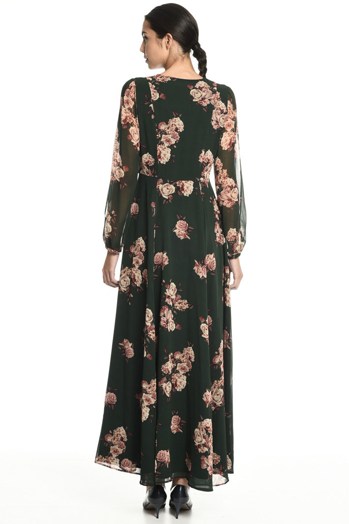 Printed georgette dress Intrend Printed georgette dress Intrend