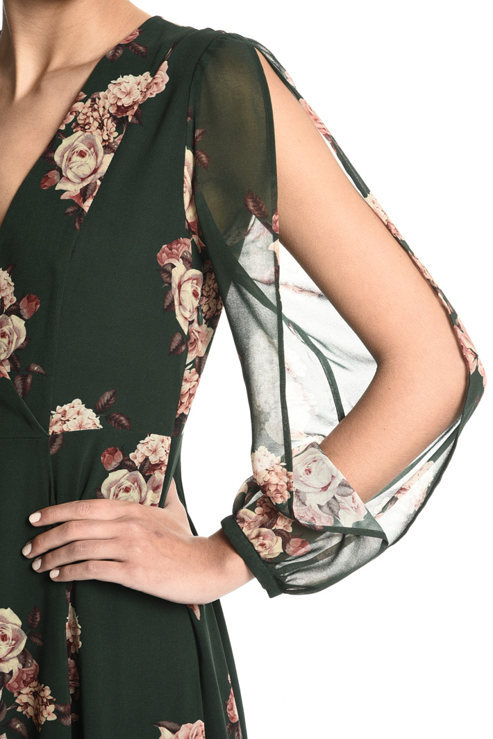 Printed georgette dress Intrend Printed georgette dress Intrend