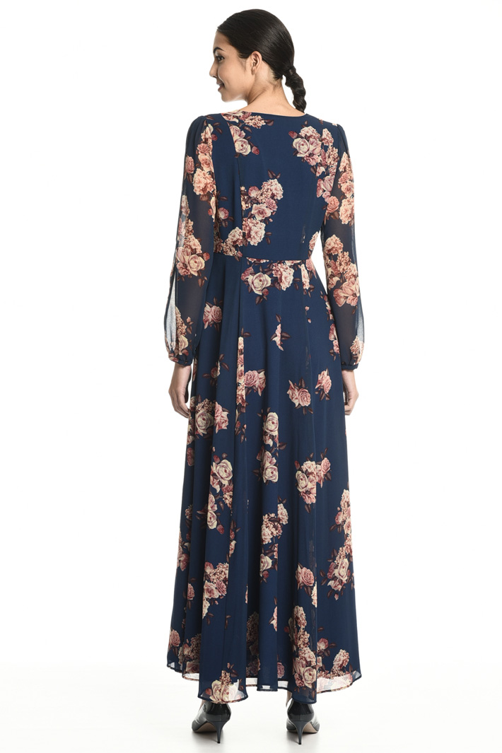 Printed georgette dress Intrend Printed georgette dress Intrend