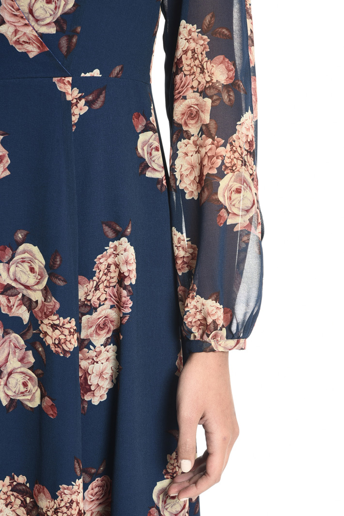 Printed georgette dress Intrend Printed georgette dress Intrend