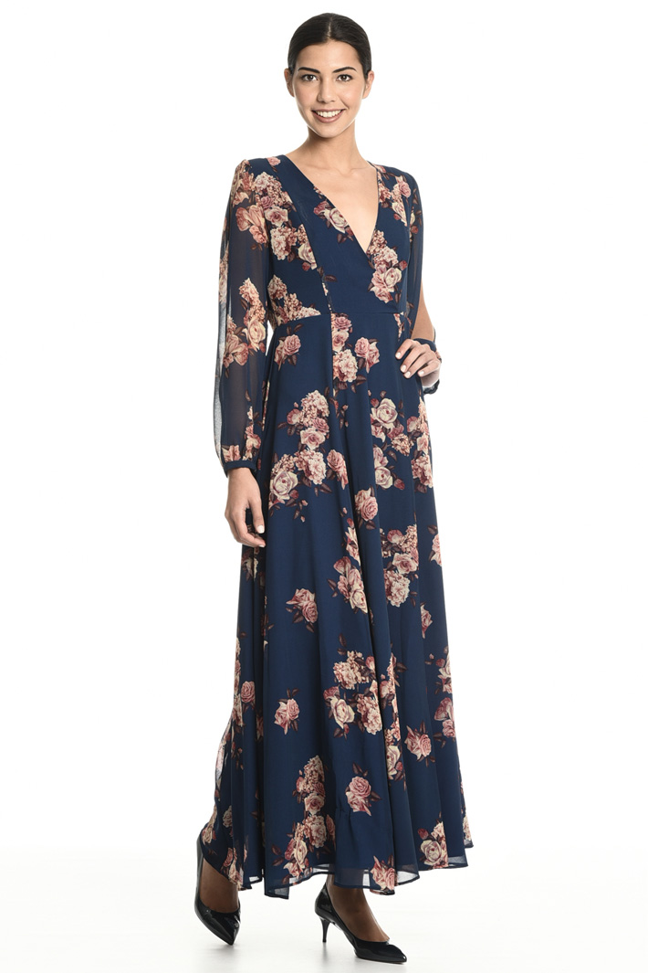 Printed georgette dress Intrend Printed georgette dress Intrend
