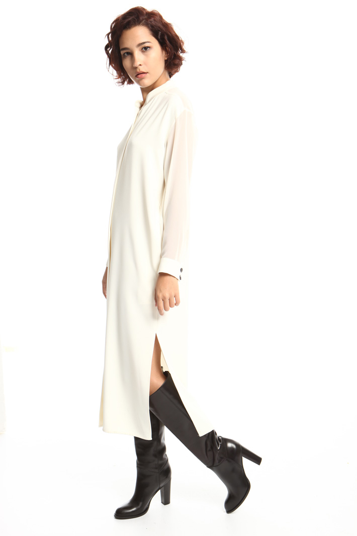 Crepe envers satin dress Intrend Crepe envers satin dress Intrend