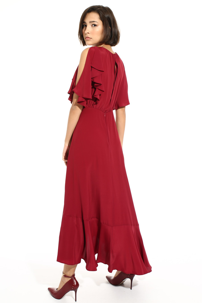 Fluid flounced dress Intrend Fluid flounced dress Intrend