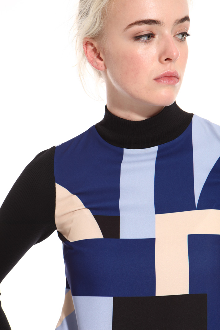 Cady and jersey dress Intrend Cady and jersey dress Intrend