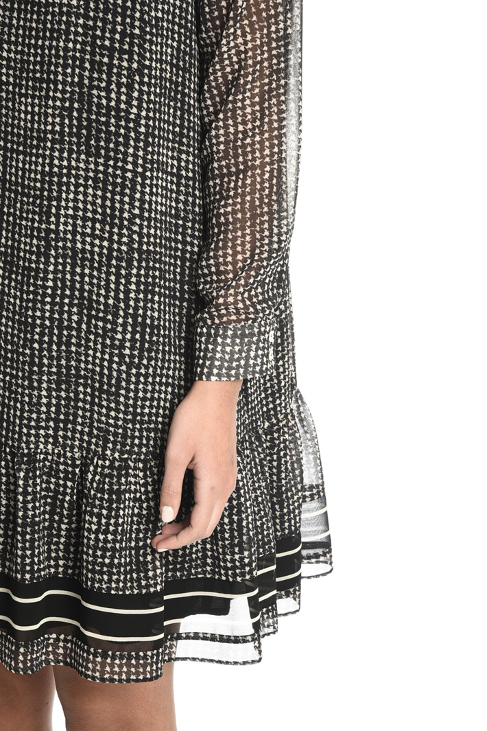 Printed georgette dress Intrend Printed georgette dress Intrend