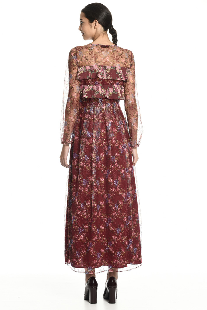 Printed lace dress Intrend Printed lace dress Intrend