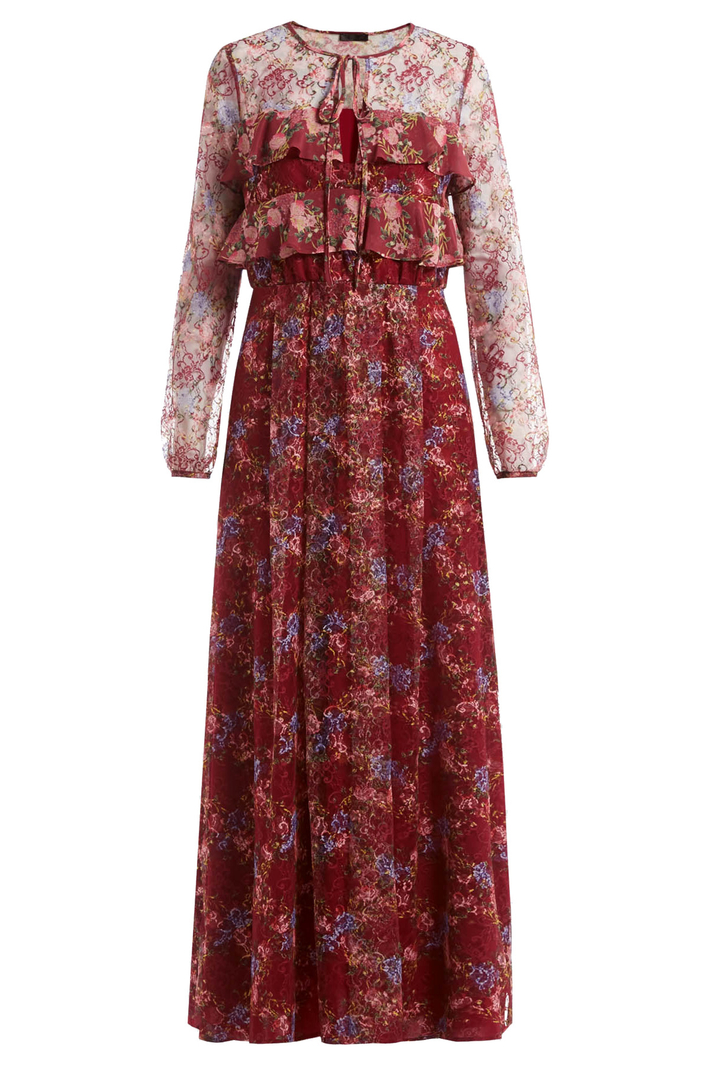 Printed lace dress Intrend Printed lace dress Intrend