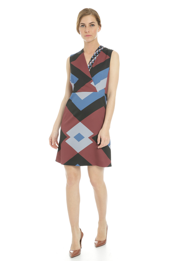Geometric pattern dress Intrend Geometric pattern dress Intrend