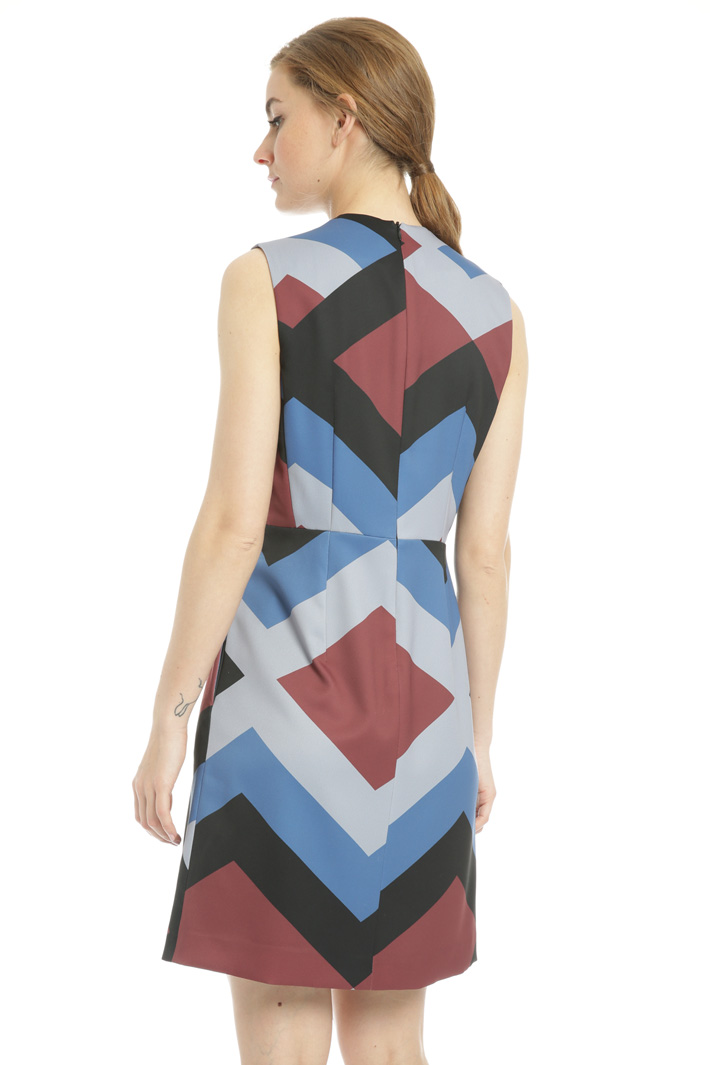 Geometric pattern dress Intrend Geometric pattern dress Intrend