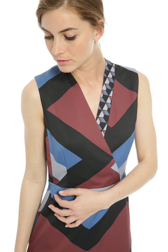 Geometric pattern dress Intrend Geometric pattern dress Intrend