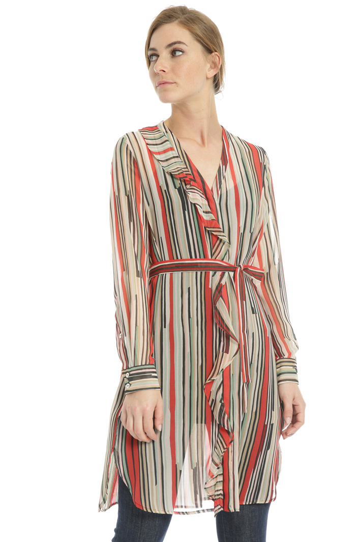 Chemisier dress in georgette Intrend Chemisier dress in georgette Intrend