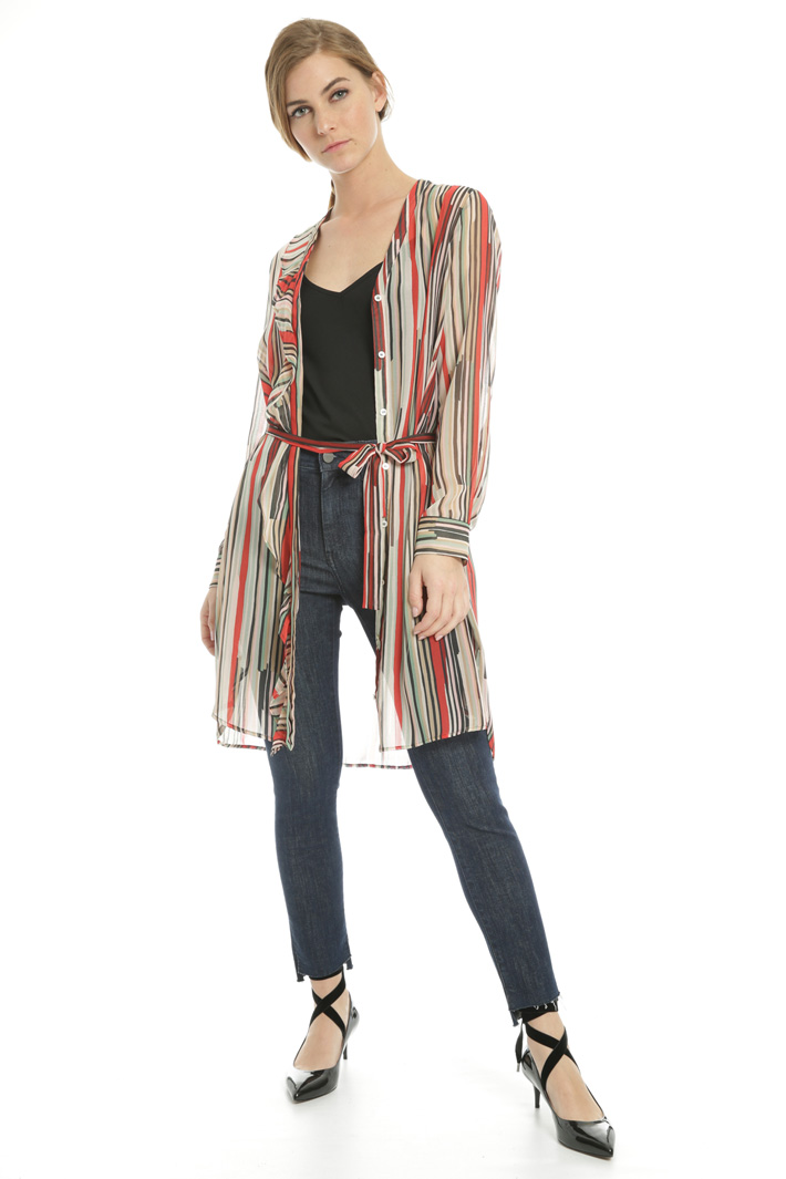 Chemisier dress in georgette Intrend Chemisier dress in georgette Intrend