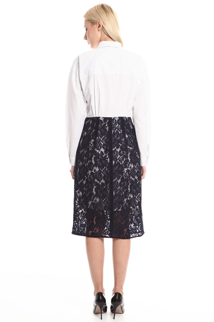 Bimaterial dress Intrend Bimaterial dress Intrend