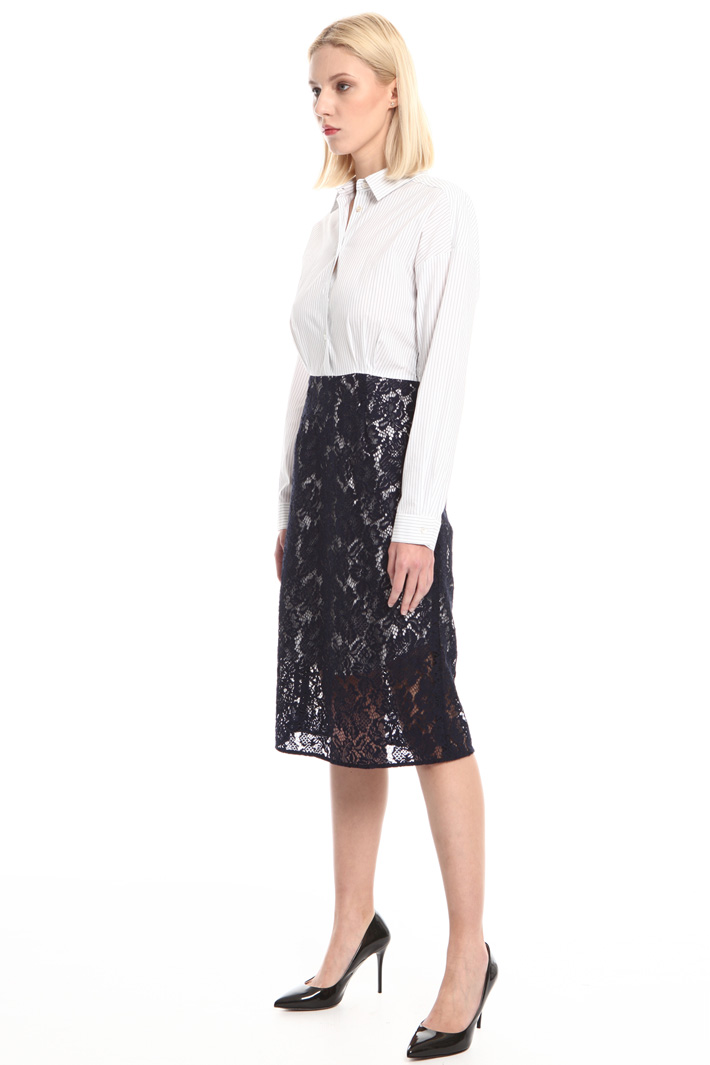 Bimaterial dress Intrend Bimaterial dress Intrend