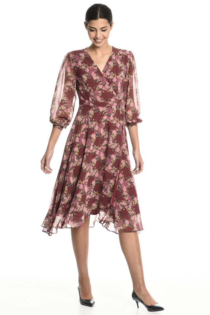Midi georgette dress Intrend Midi georgette dress Intrend