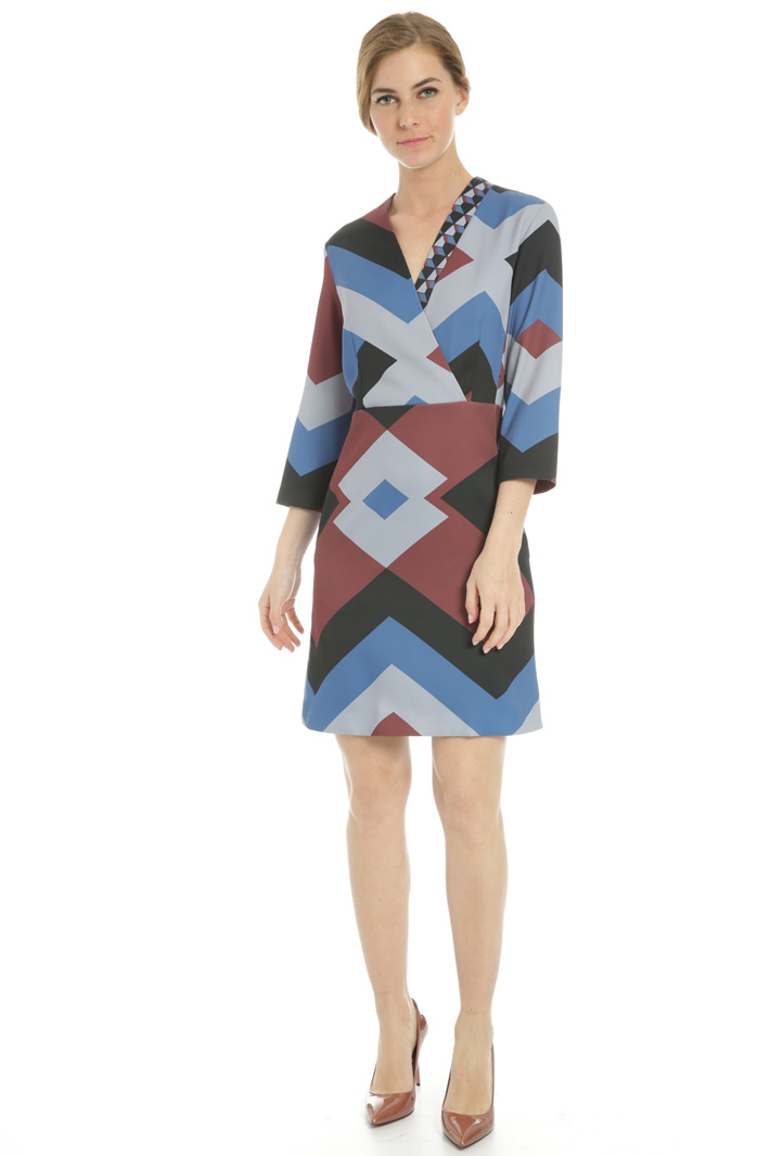 Geometric pattern dress Intrend Geometric pattern dress Intrend