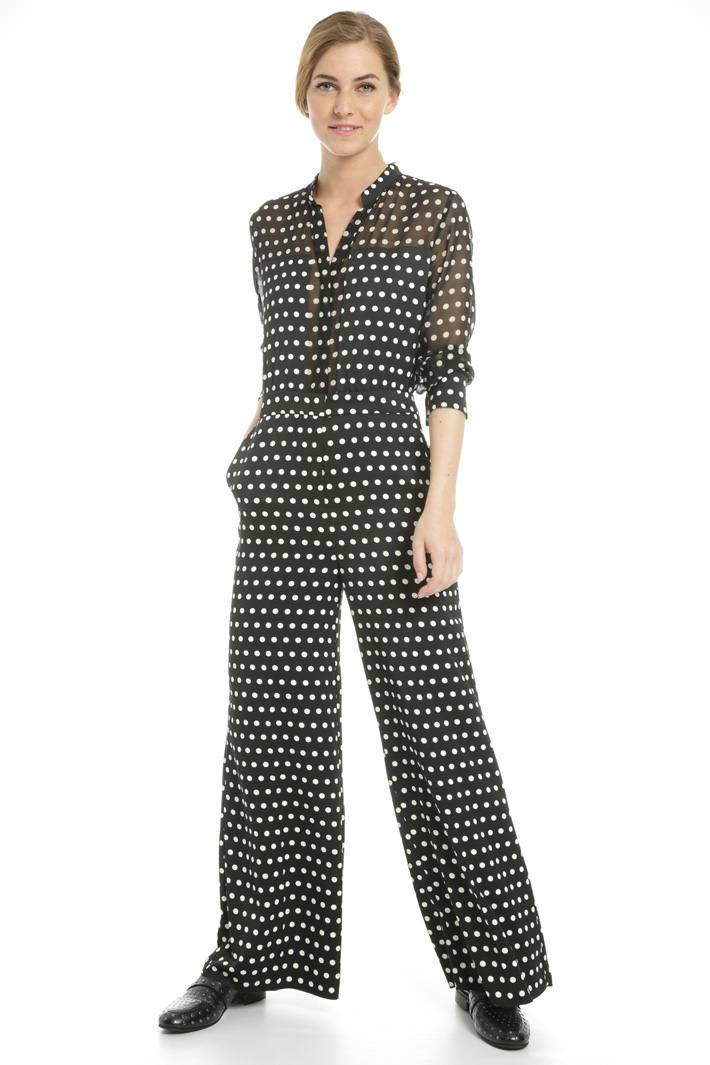 Crepe envers satin jumpsuit Intrend Crepe envers satin jumpsuit Intrend