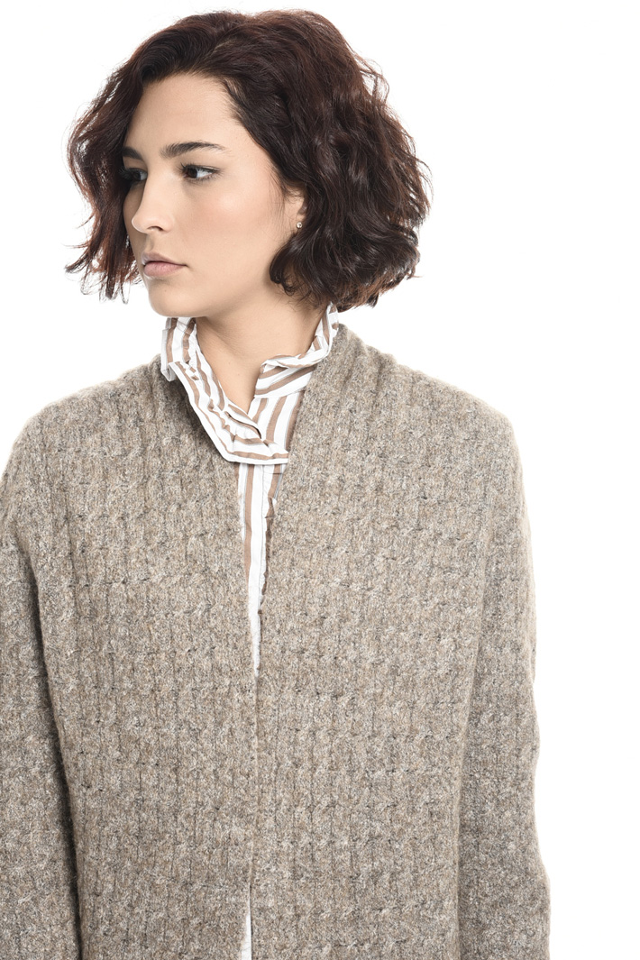 Long wool blend cardigan Intrend Long wool blend cardigan Intrend