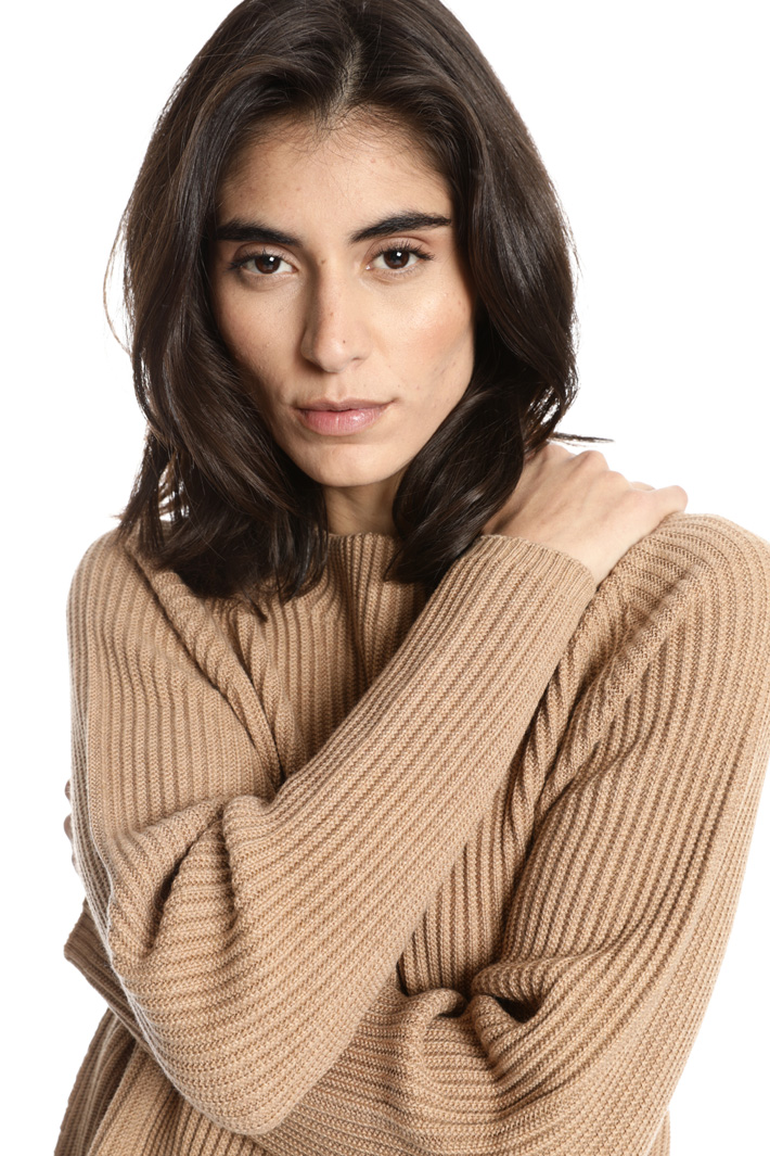 Ribbed wool sweater Intrend Ribbed wool sweater Intrend
