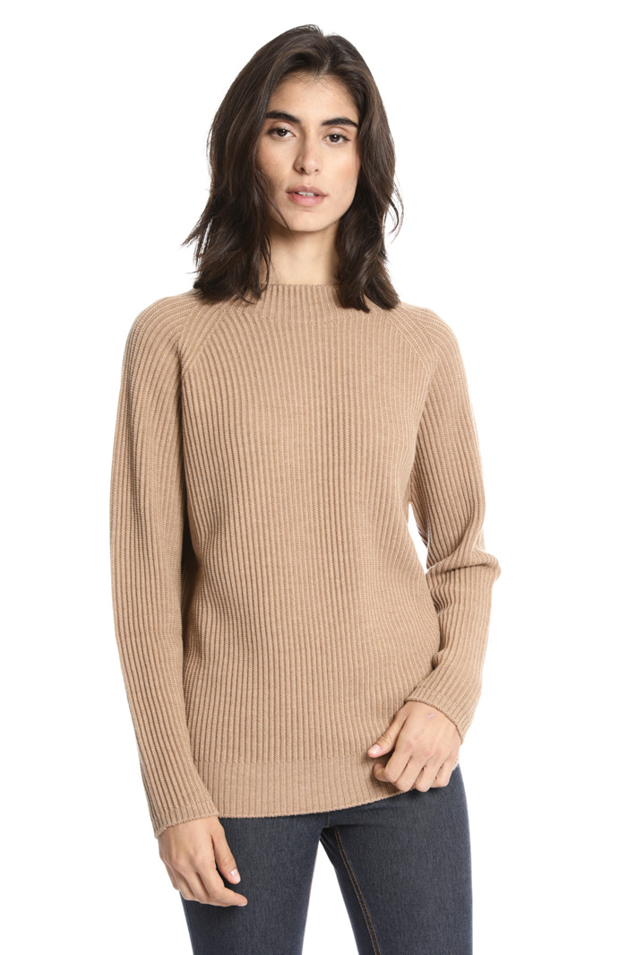 Ribbed wool sweater Intrend Ribbed wool sweater Intrend