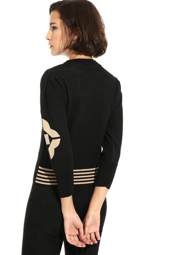 Puff sleeve sweater Intrend Puff sleeve sweater Intrend