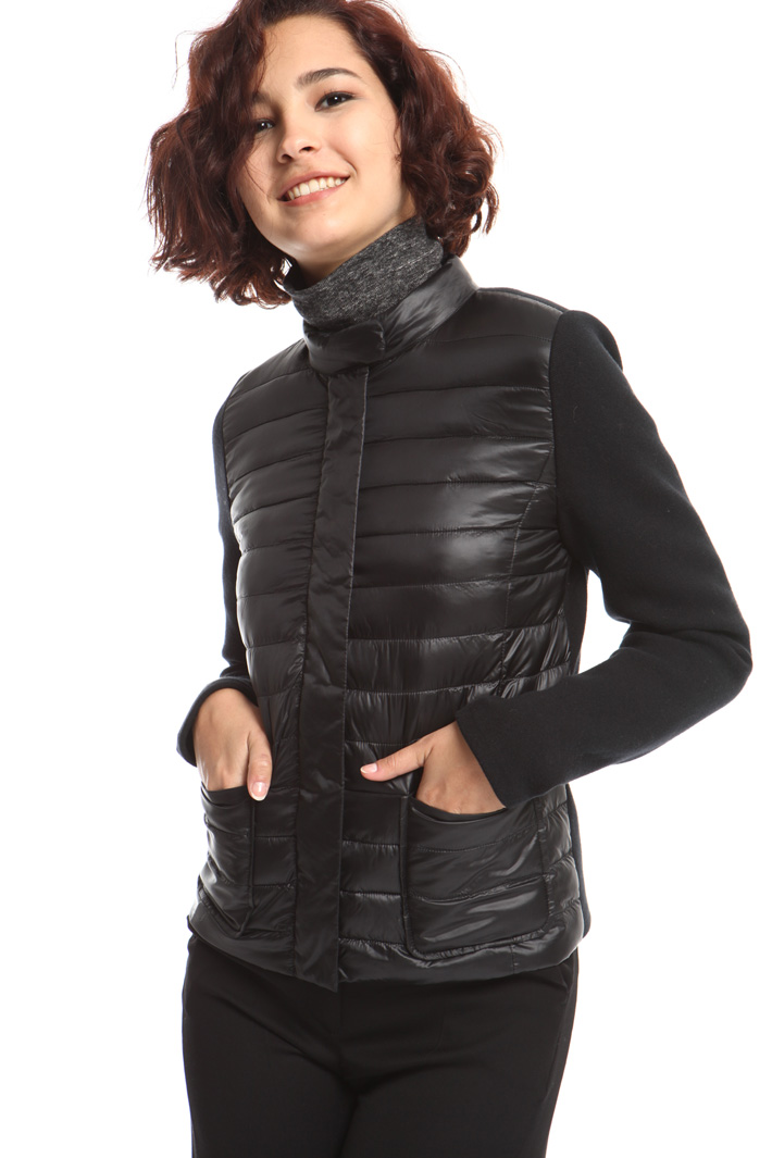 Knitted padded jacket Intrend Knitted padded jacket Intrend