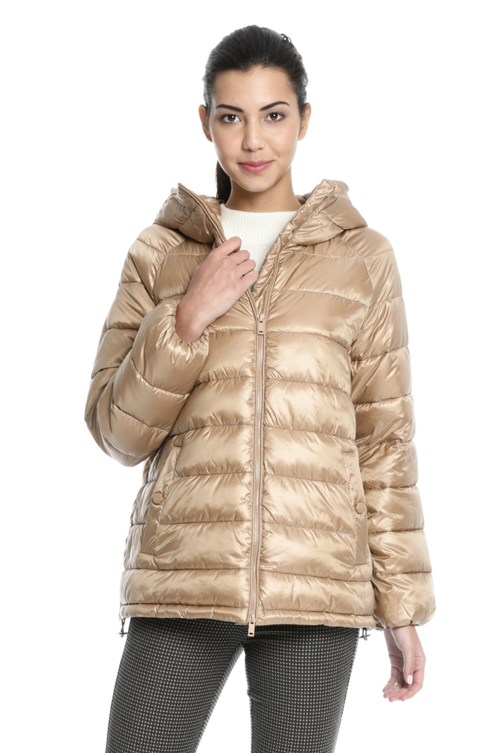 Hooded puffer jacket Intrend Hooded puffer jacket Intrend