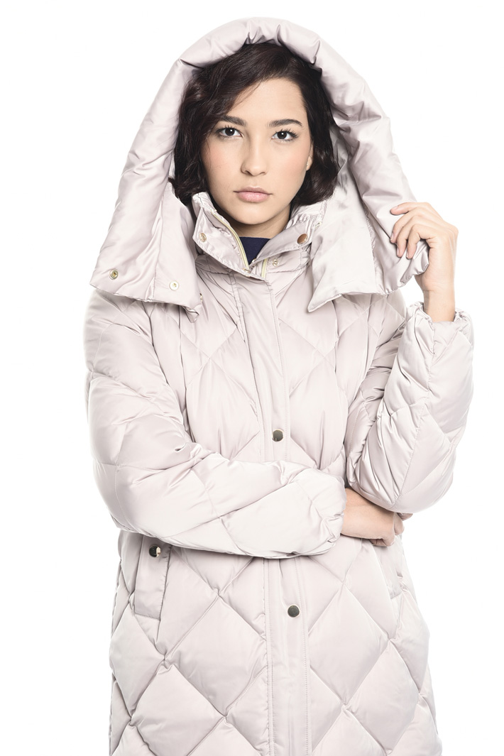 Reversible satin down coat Intrend Reversible satin down coat Intrend