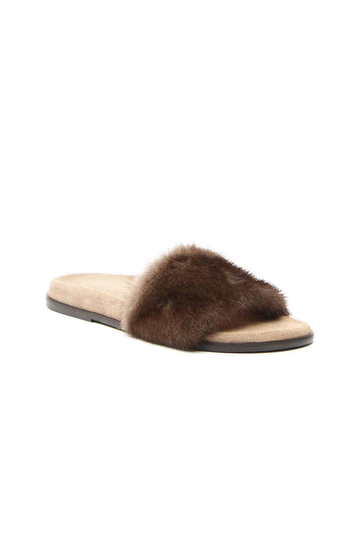 Mink slippers Intrend Mink slippers Intrend