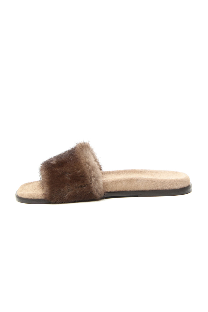 Mink slippers Intrend Mink slippers Intrend