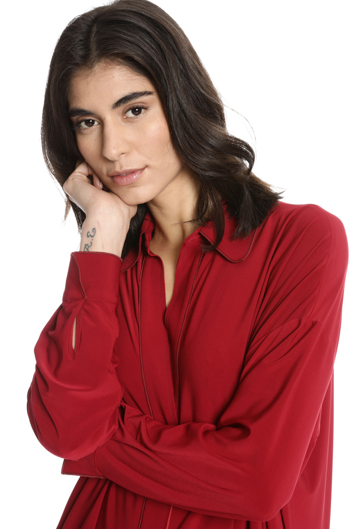 Jersey chemisier dress Intrend Jersey chemisier dress Intrend