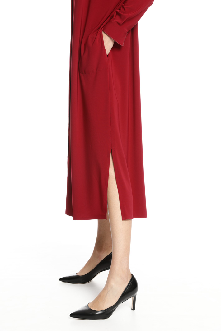 Jersey chemisier dress Intrend Jersey chemisier dress Intrend