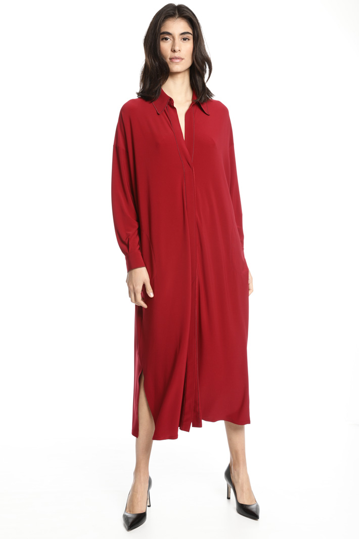 Jersey chemisier dress Intrend Jersey chemisier dress Intrend