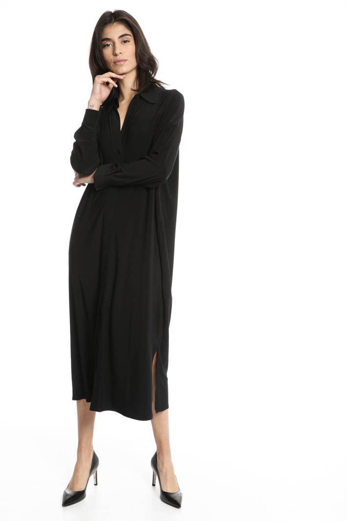 Jersey chemisier dress Intrend Jersey chemisier dress Intrend