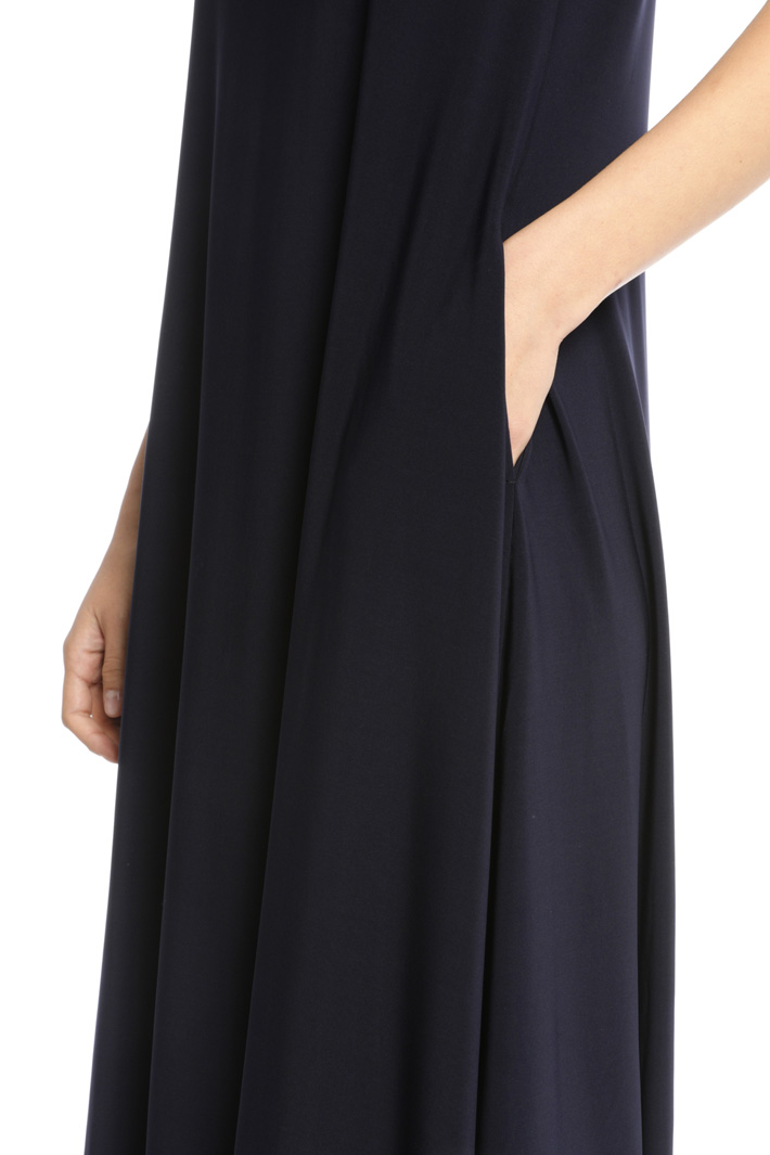 Jersey dress with pockets Intrend Jersey dress with pockets Intrend