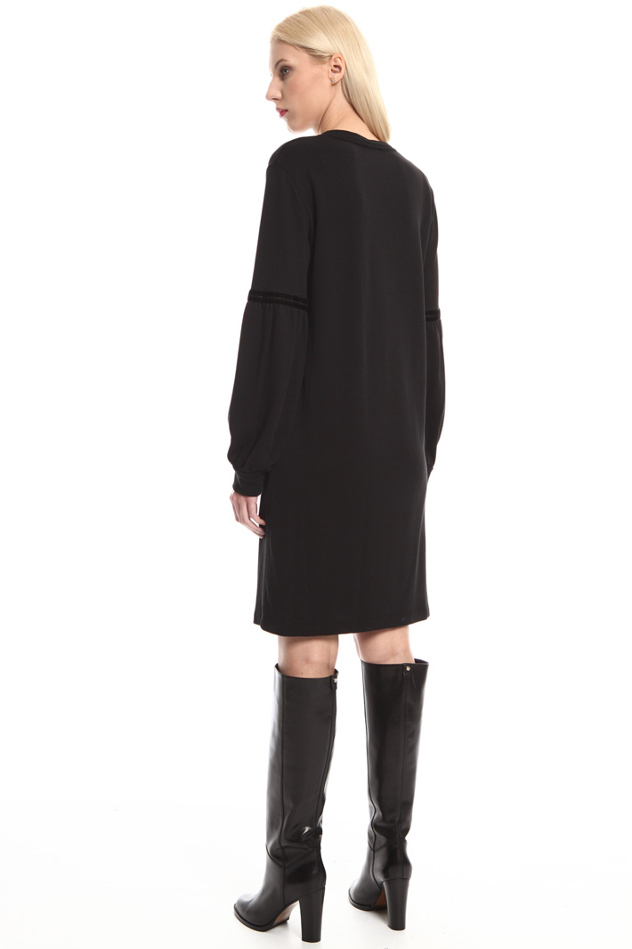Fleece jersey dress Intrend Fleece jersey dress Intrend