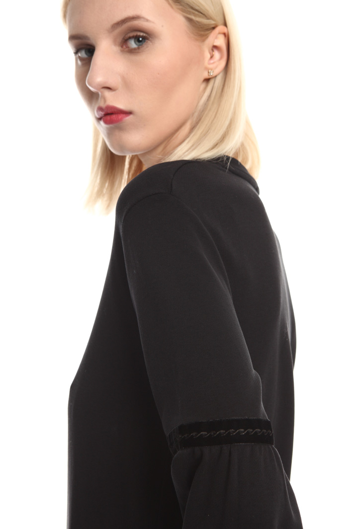 Fleece jersey dress Intrend Fleece jersey dress Intrend