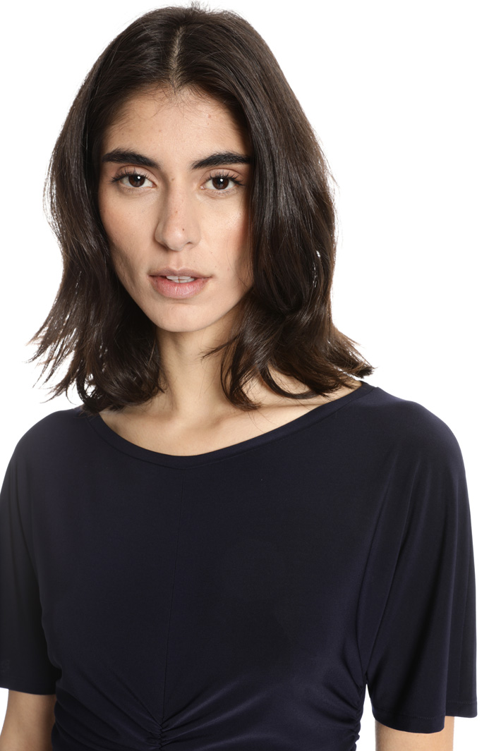 Gathered jersey dress Intrend Gathered jersey dress Intrend