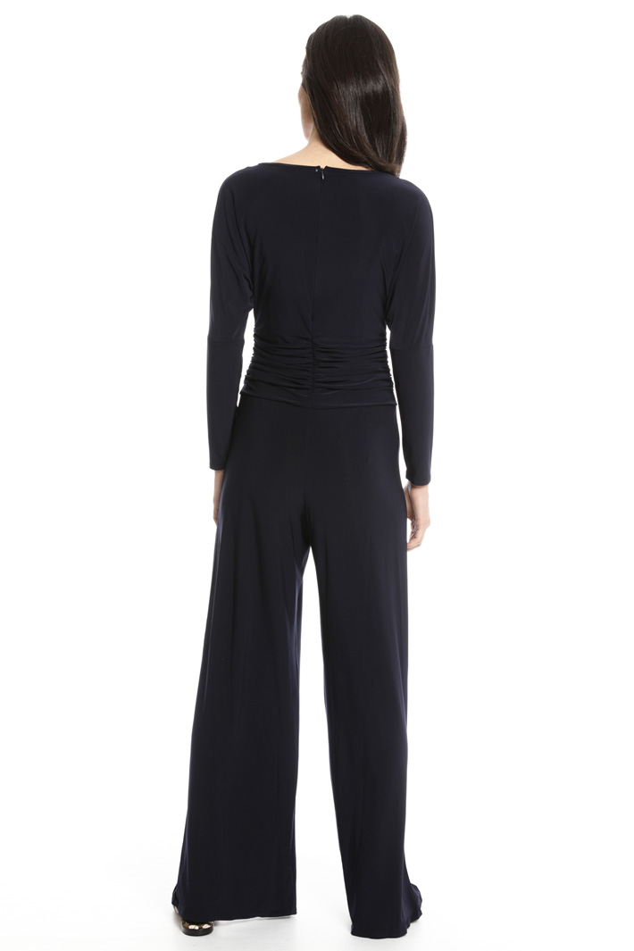 Glossy jersey jumpsuit Intrend Glossy jersey jumpsuit Intrend
