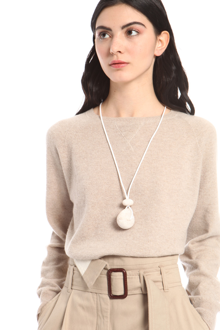 Stone pendant necklace Intrend Stone pendant necklace Intrend