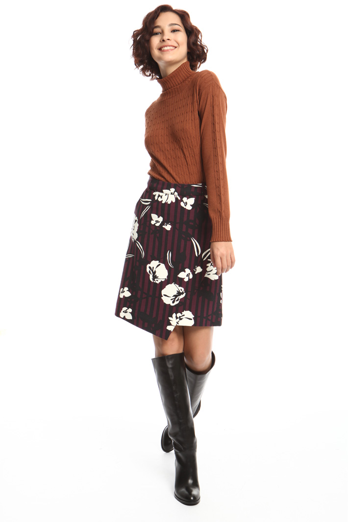 Milano stitch jersey skirt Intrend Milano stitch jersey skirt Intrend