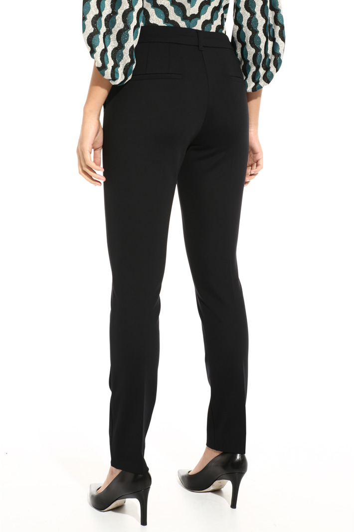 Milano stitch jersey trousers Intrend Milano stitch jersey trousers Intrend