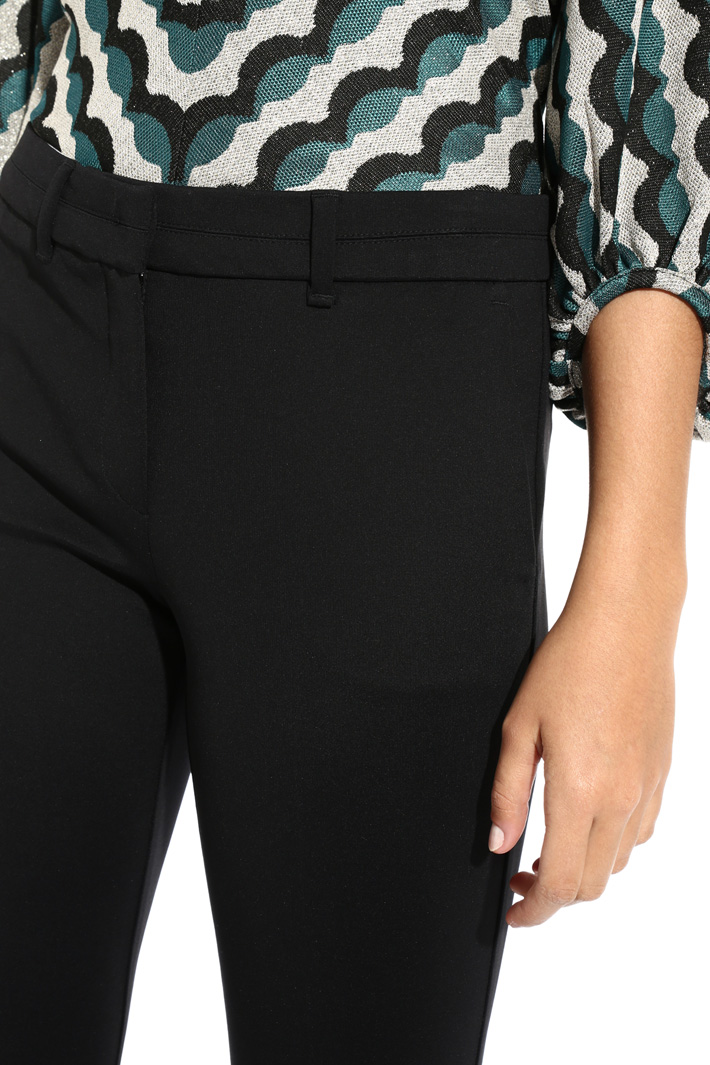 Milano stitch jersey trousers Intrend Milano stitch jersey trousers Intrend