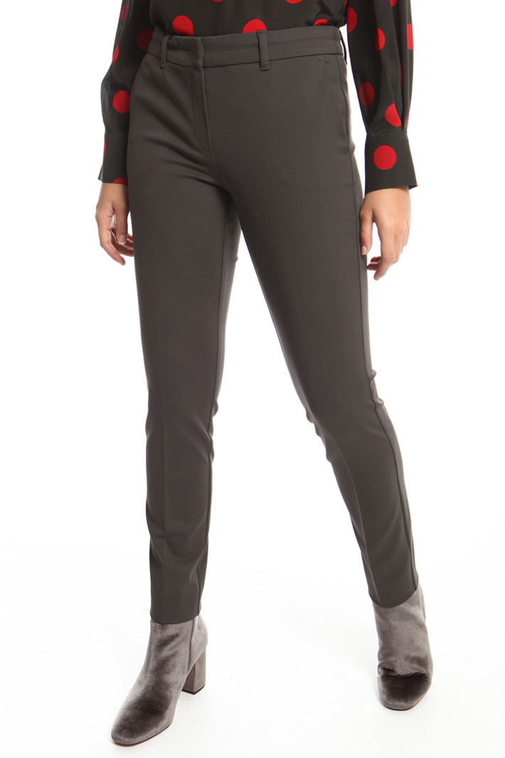 Milano stitch jersey trousers Intrend Milano stitch jersey trousers Intrend