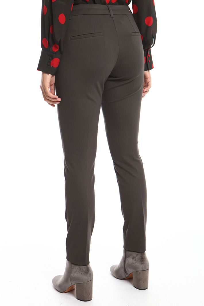 Milano stitch jersey trousers Intrend Milano stitch jersey trousers Intrend