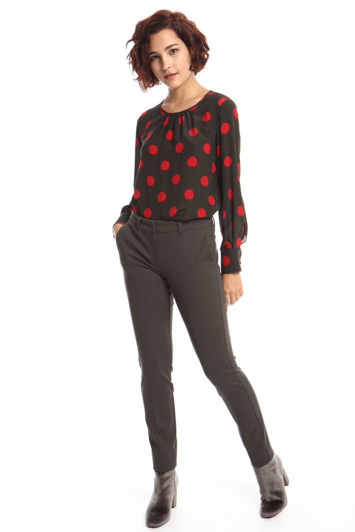 Milano stitch jersey trousers Intrend Milano stitch jersey trousers Intrend
