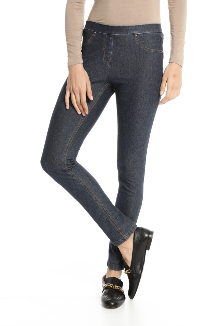 Long cotton jeggings Intrend Long cotton jeggings Intrend