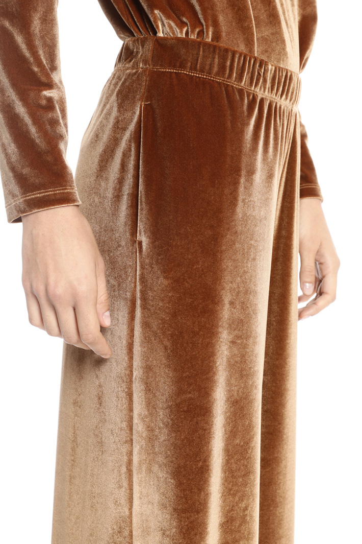 Wide chenille trousers Intrend Wide chenille trousers Intrend