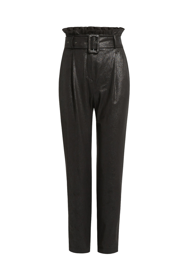 Coated carrot trousers Intrend Coated carrot trousers Intrend