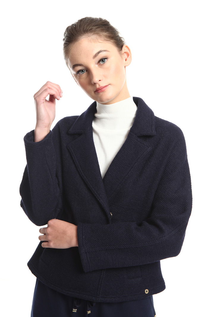 Bouclé jersey jacket Intrend Bouclé jersey jacket Intrend